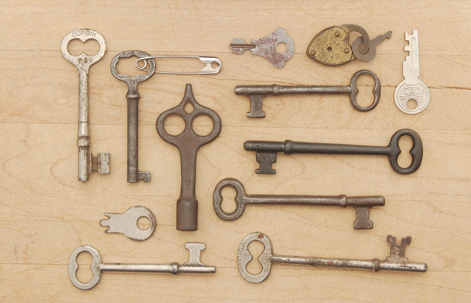 Antique skeleton key identification guide