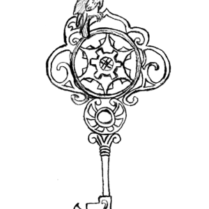 Key coloring pages printable for free download