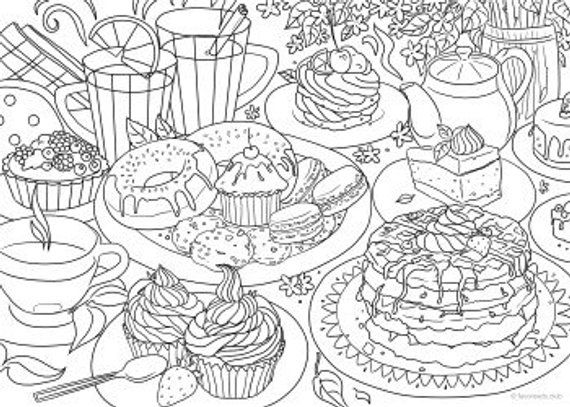 Sweet life printable adult coloring page from favoreads coloring book pages for adults and kids coloring sheets colouring designs download now