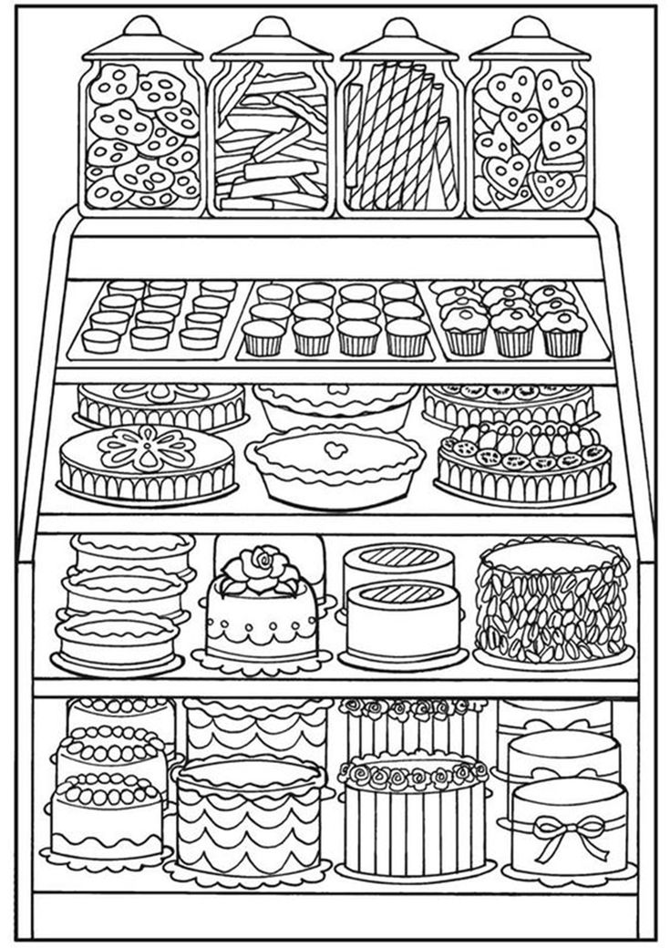 Free easy to print food coloring pages food coloring pages coloring pages adult coloring pages