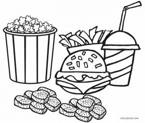 Free printable food coloring pages for kids coolbkids food coloring pages food coloring coloring pages for kids