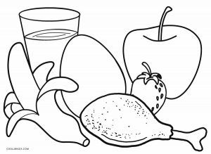 Free printable food coloring pages for kids coolbkids food coloring pages food coloring coloring for kids