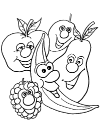 Nutrition and health coloring pages food groups and careers