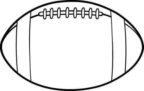 American football ball coloring page free printable coloring pages football coloring pages football template football ball