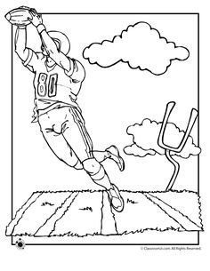 Football field coloring page woo jr kids activities childrens publishing football coloring pages coloring pages football party decorations