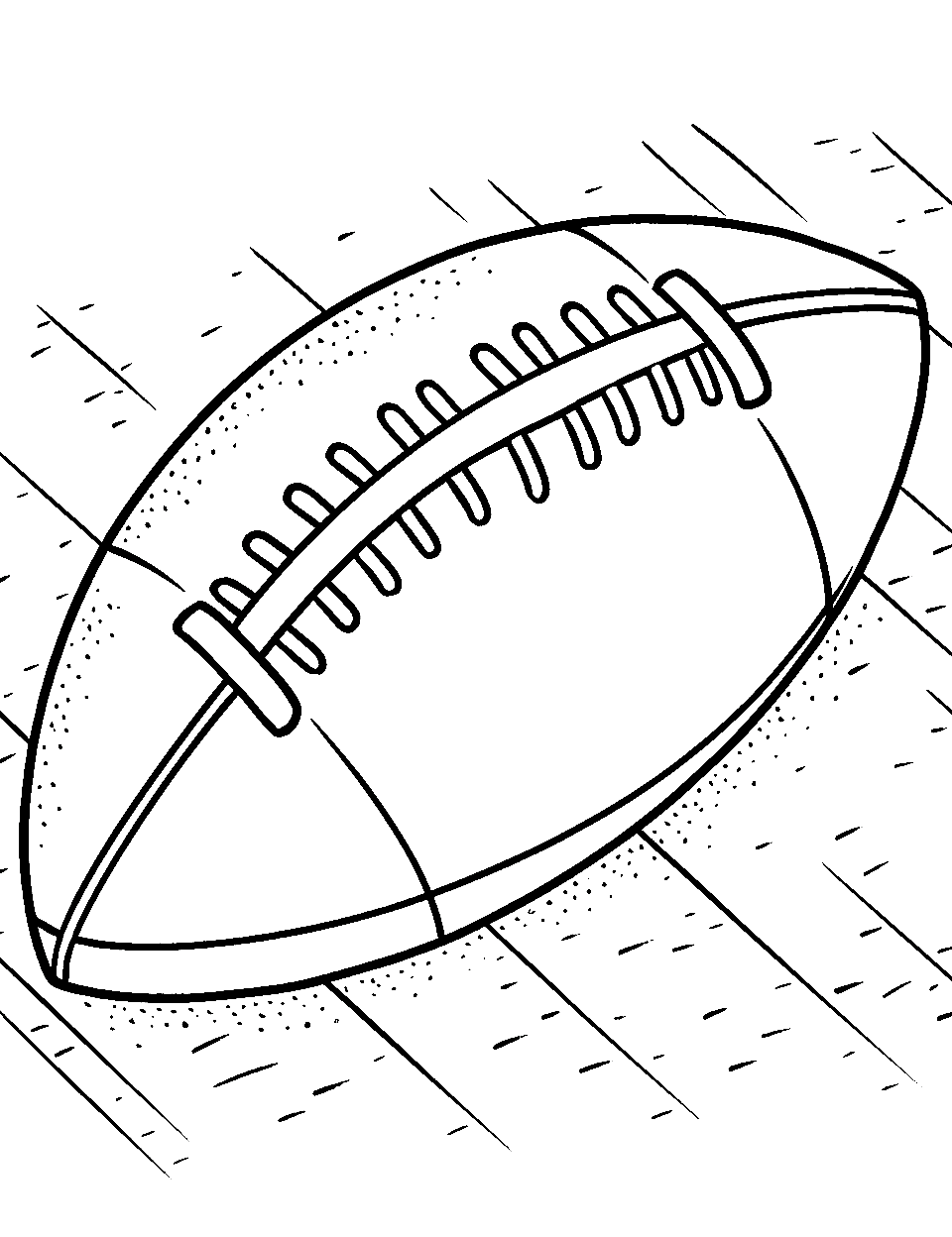 American football coloring pages free printables