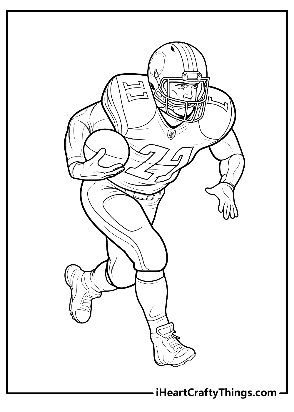 Nfl coloring pages updated