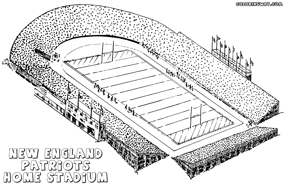 Football field coloring pages coloring pages to download and print