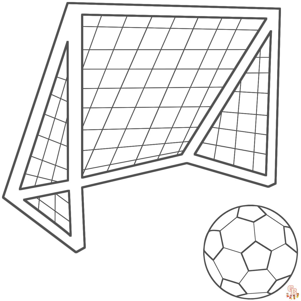 Soccer coloring pages free printable sheets for kids