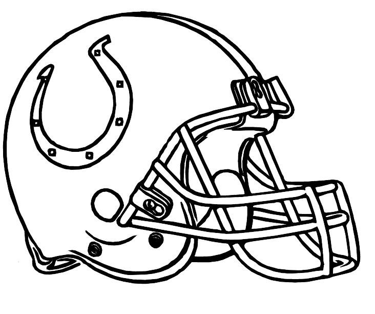 Printable coloring pages football coloring pages nfl football helmets football helmets