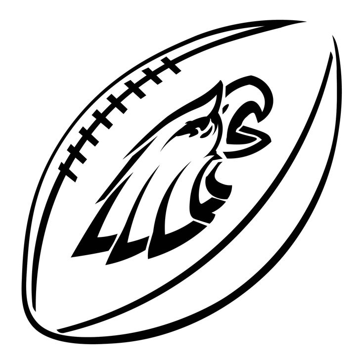 Printable nfl philadelphia eagles stencils pattern printable pumpkin stencils pumpkin stencil sports coloring pages