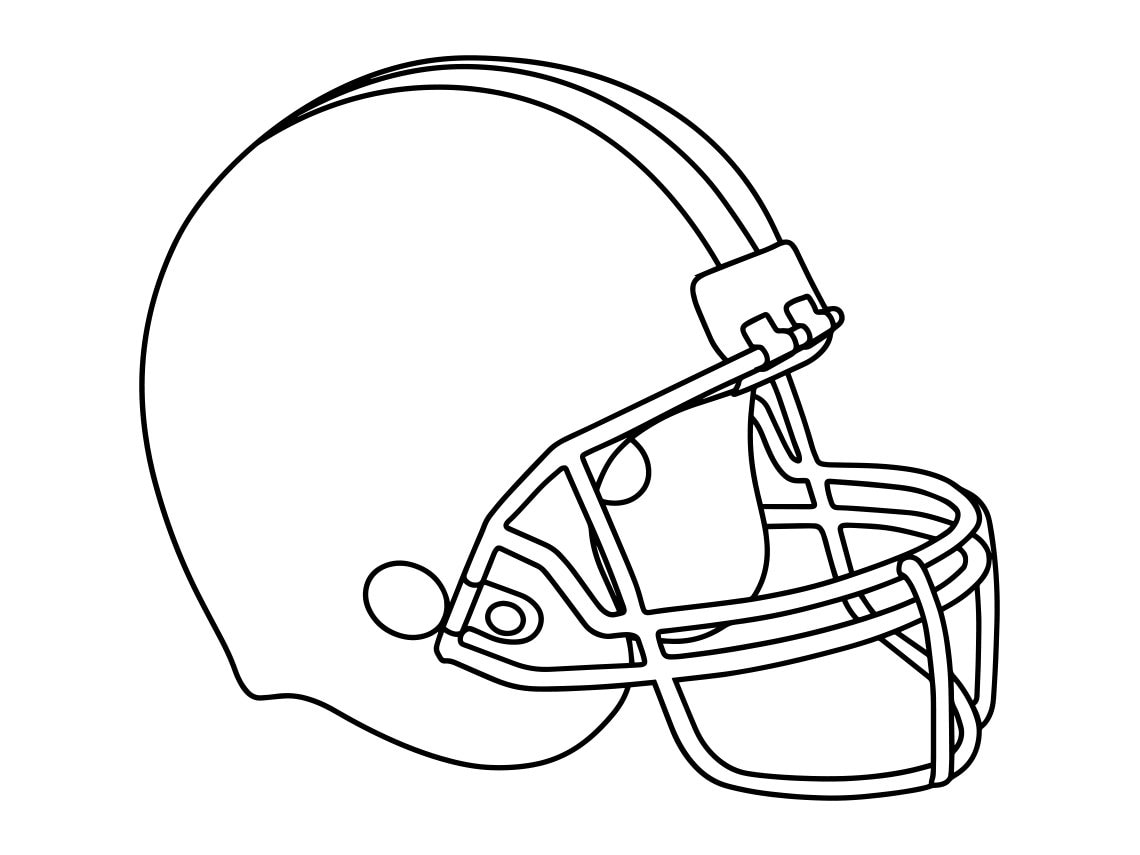 Football helmet outline svg football helmet clipart football helmet files for cricut football cut files for silhouette png dxf