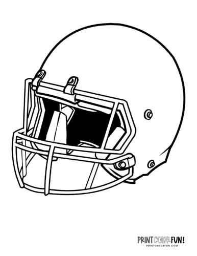 Free football coloring pages party printables at