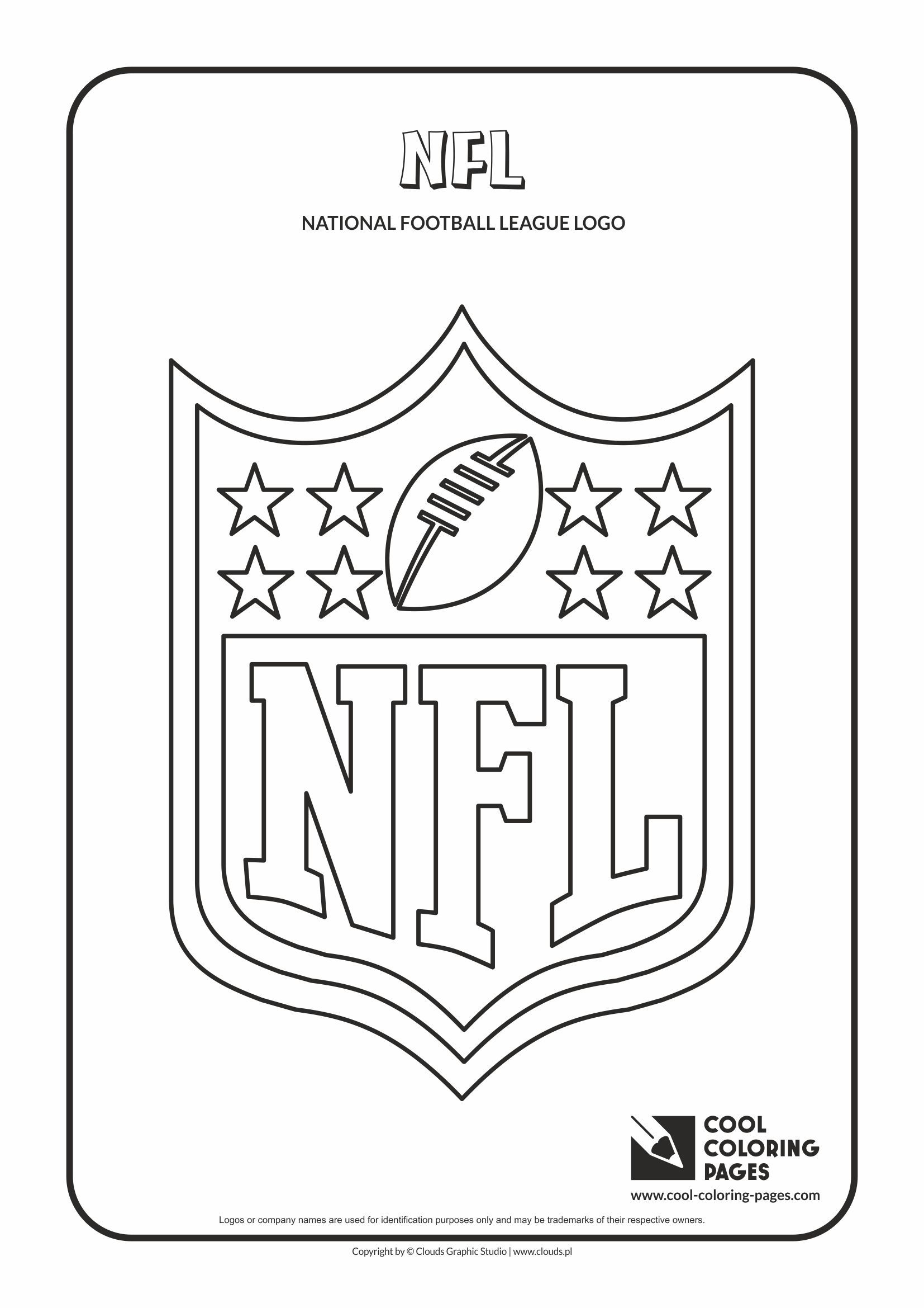 Explore nfl team logos coloring pages