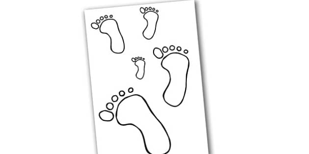 Footprint size ordering teacher made