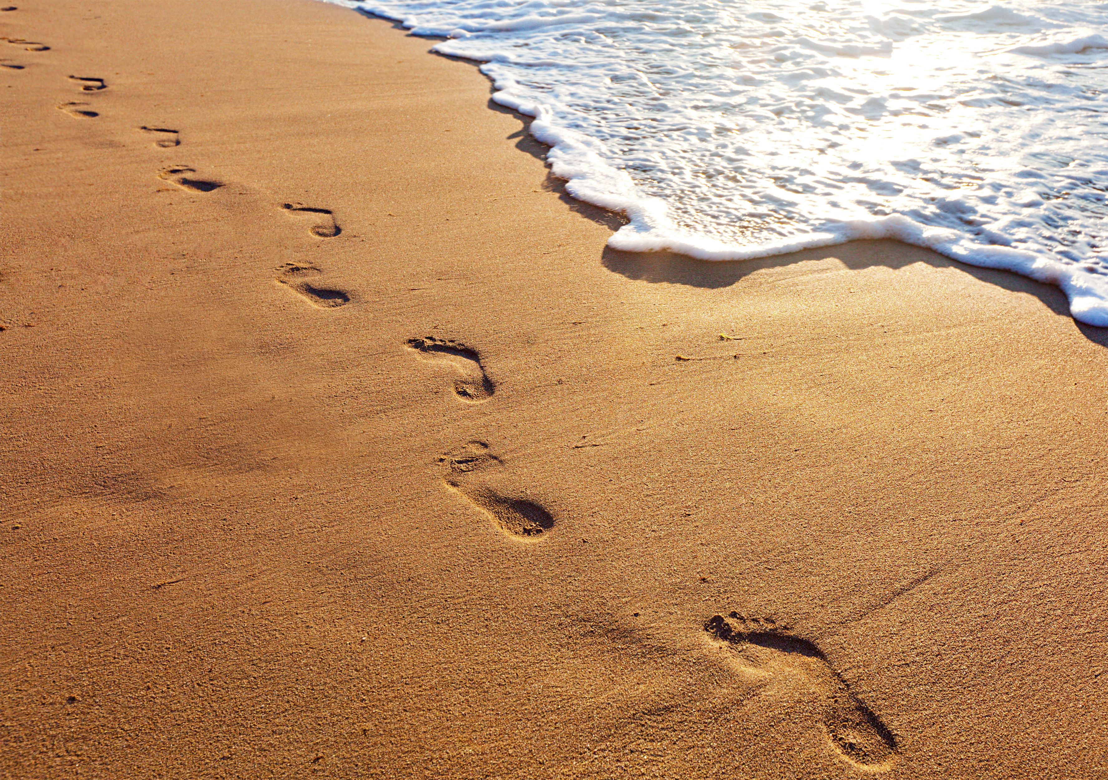 Footprints Sand Footsteps - Free photo on Pixabay - Pixabay