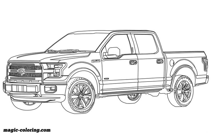 Ford f pickup truck coloring page carros clãssicos pãginas para colorir desenhos de carros