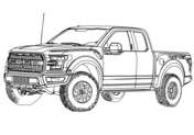 Ford coloring pages free coloring pages