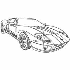 Top free printable muscle car coloring pages online