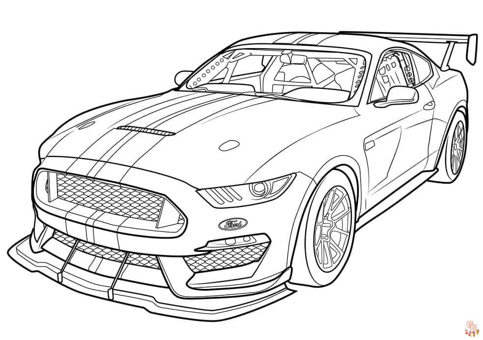 Printable ford coloring pages free for kids and adults