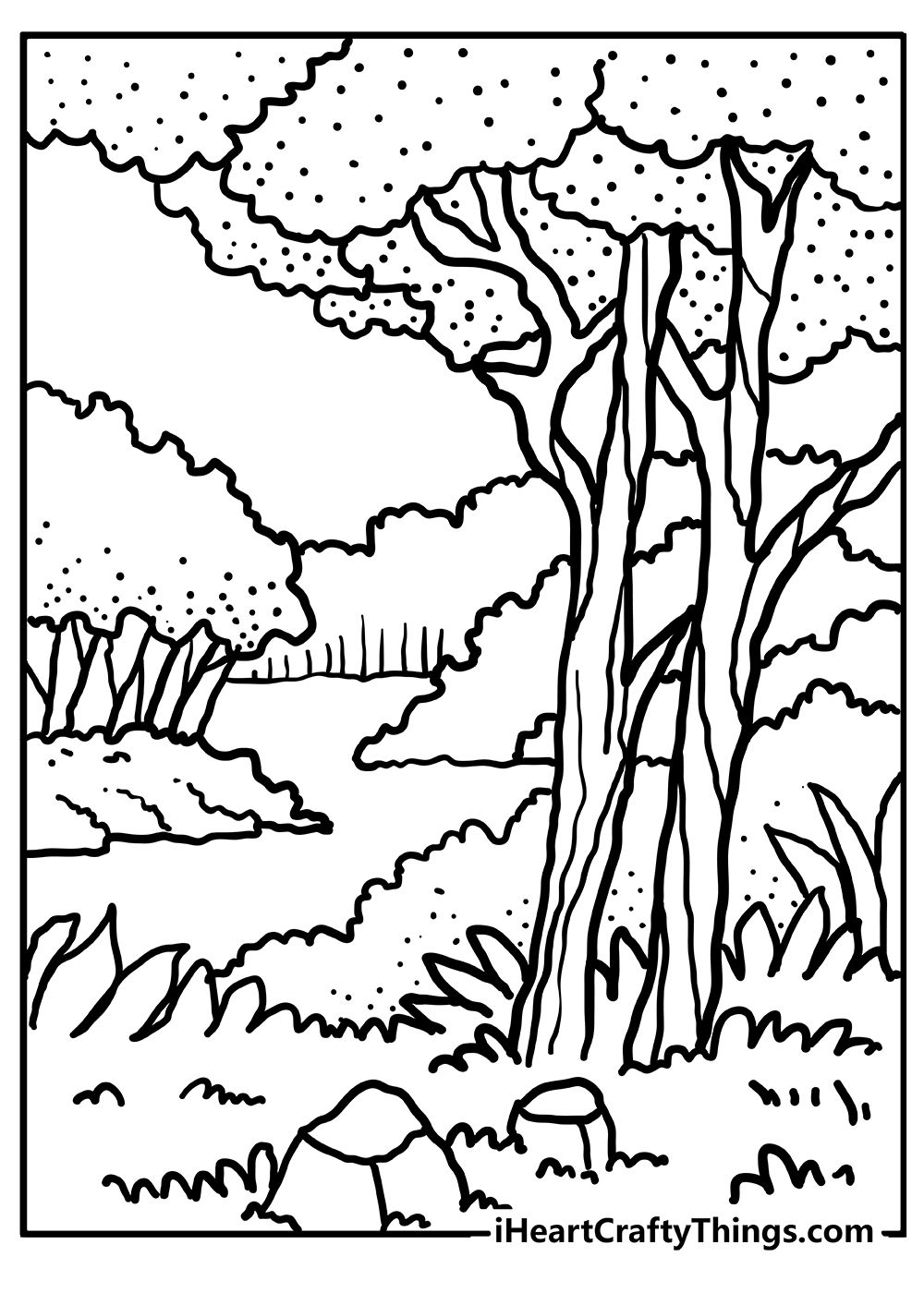 Forest coloring pages forest coloring pages enchanted forest coloring book coloring pages nature