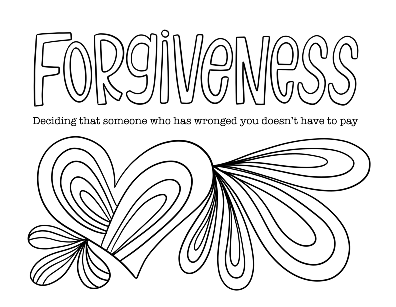 More than words on x as we get ready to wrap up marchs forgiveness value word here are a couple of coloring sheets that you can use to help keep the kiddos