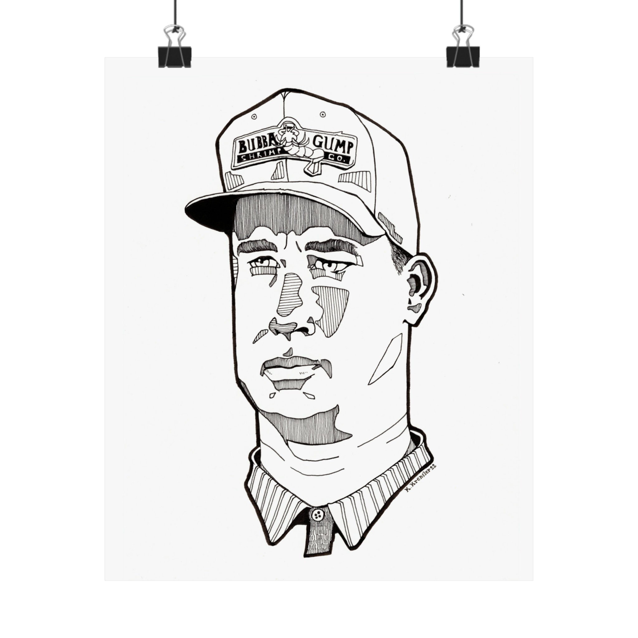 Forrest gump drawing