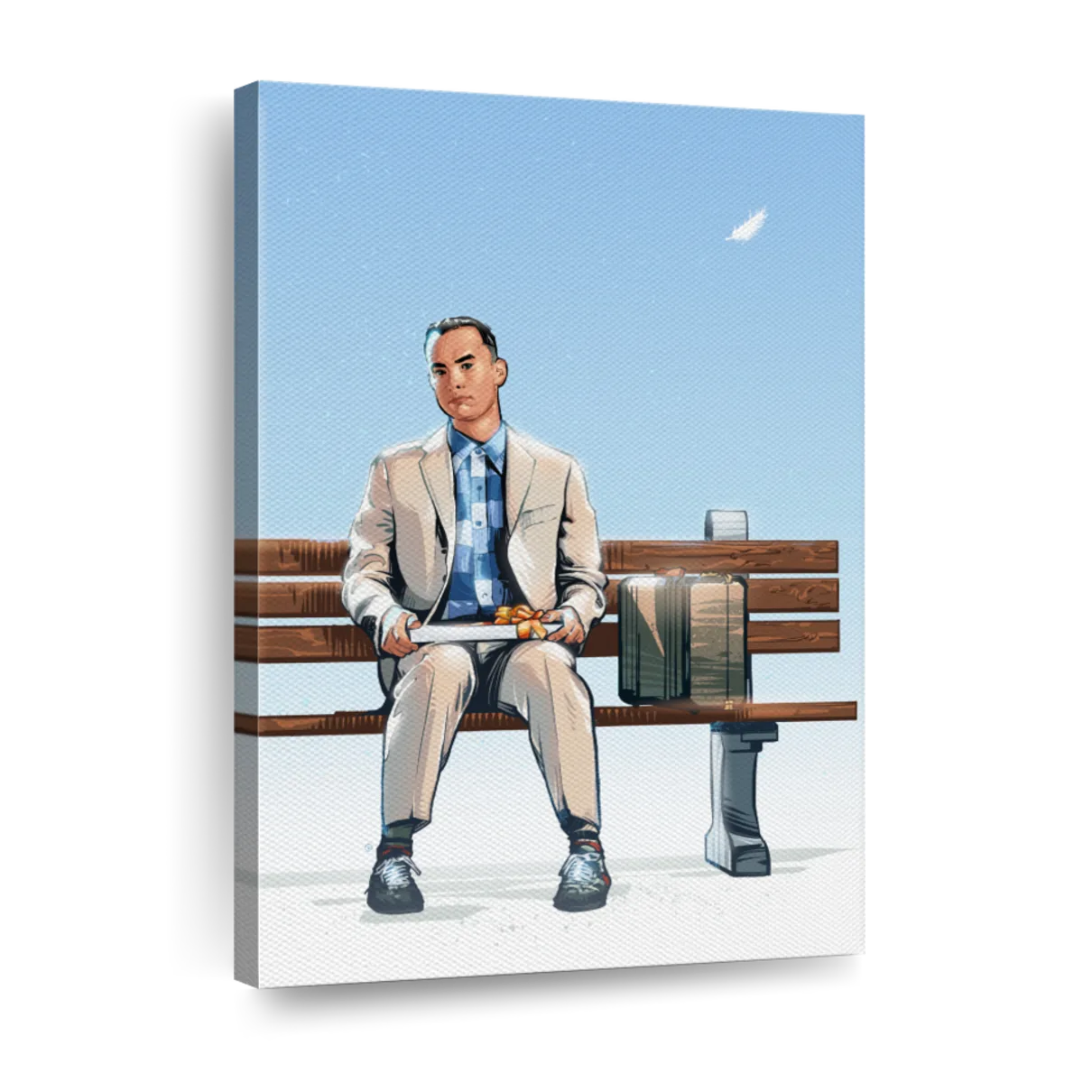 Forrest gump wall art paintings drawings photograph art prints