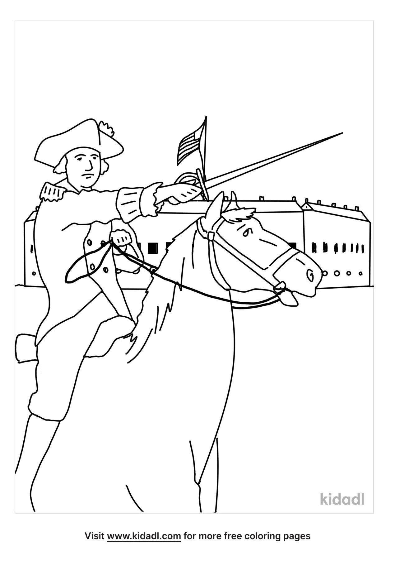 Free fort sumter coloring page coloring page printables