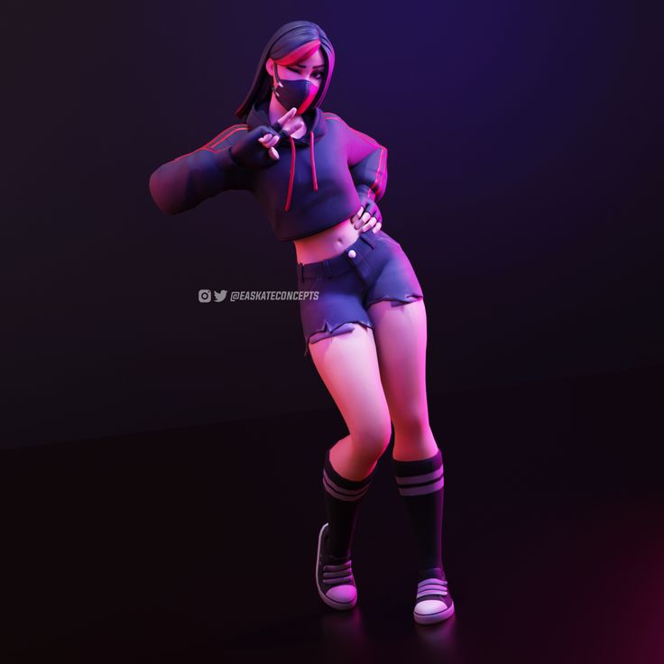 Fortnite art fanart gamer girl hot gamer pics cute girl sketch