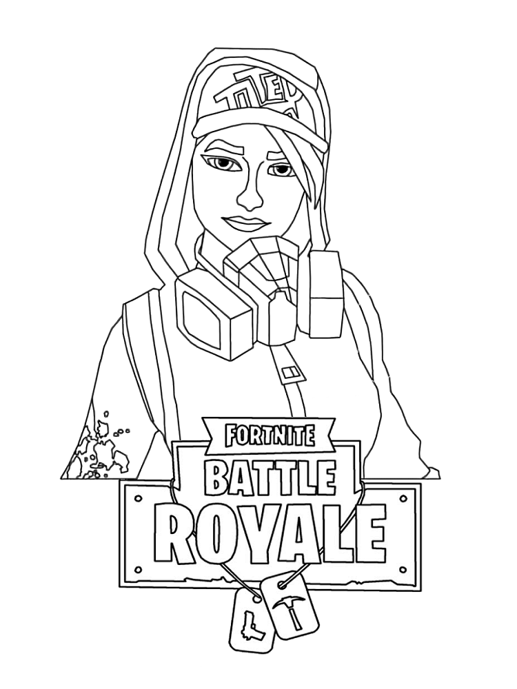 Free printable fortnite female characters coloring pages coloring pages for boys coloring pages cartoon coloring pages