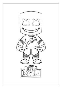 Unleash your creativity with our chibi fortnite coloring pages collection p