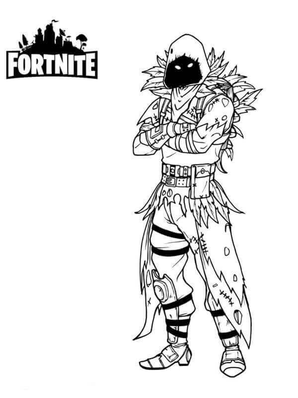 Free printable fortnite coloring pages