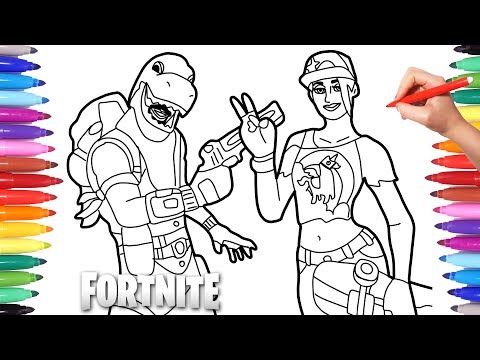 Fortnite coloring pages