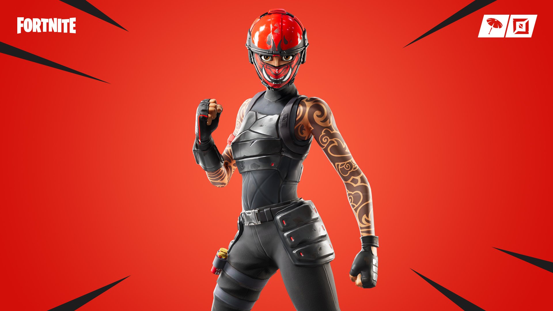 Fortnite on put your game face on get the new manic outfit in the item shop now httpstcoraslqgts