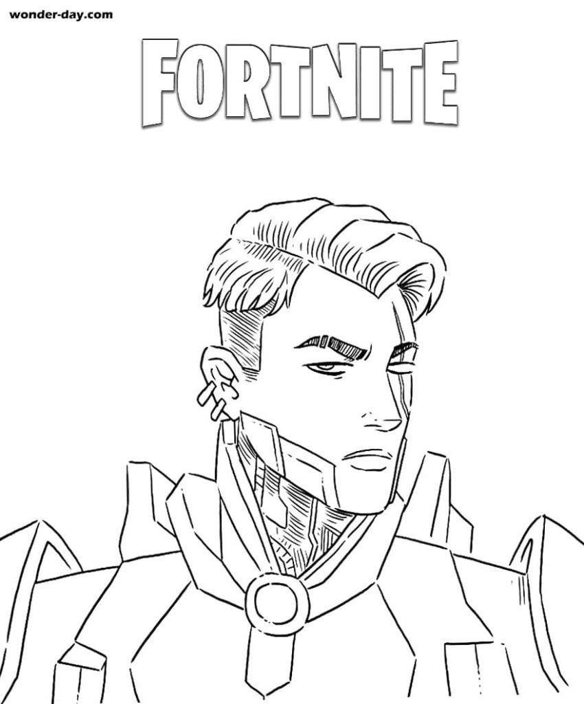 Midas fortnite coloring pages printable for free download