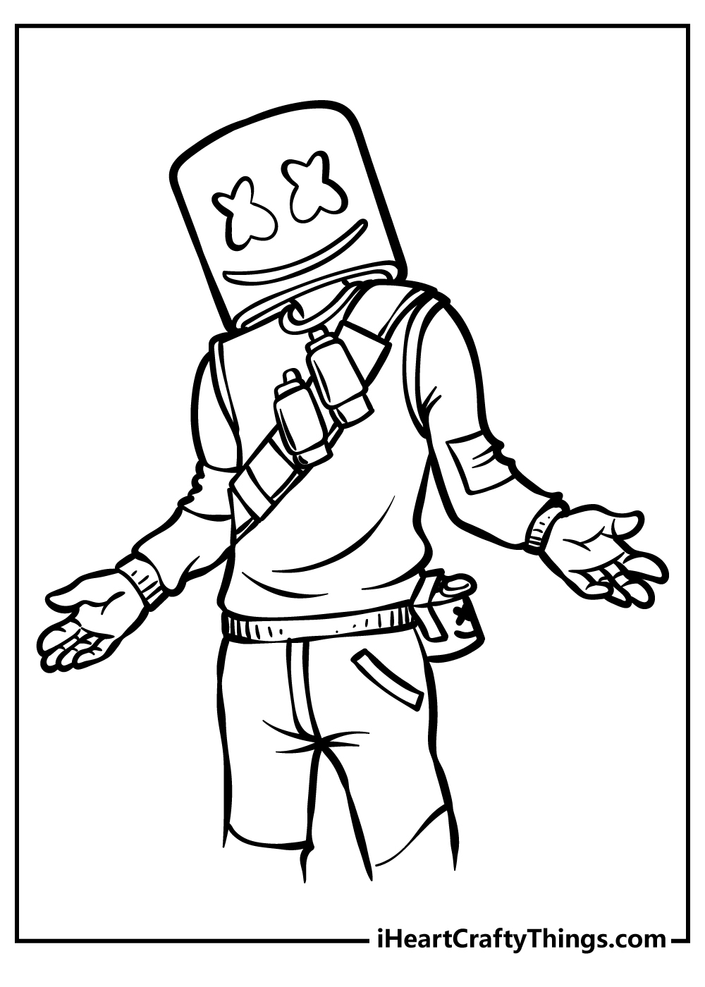 Fortnite coloring pages free printables