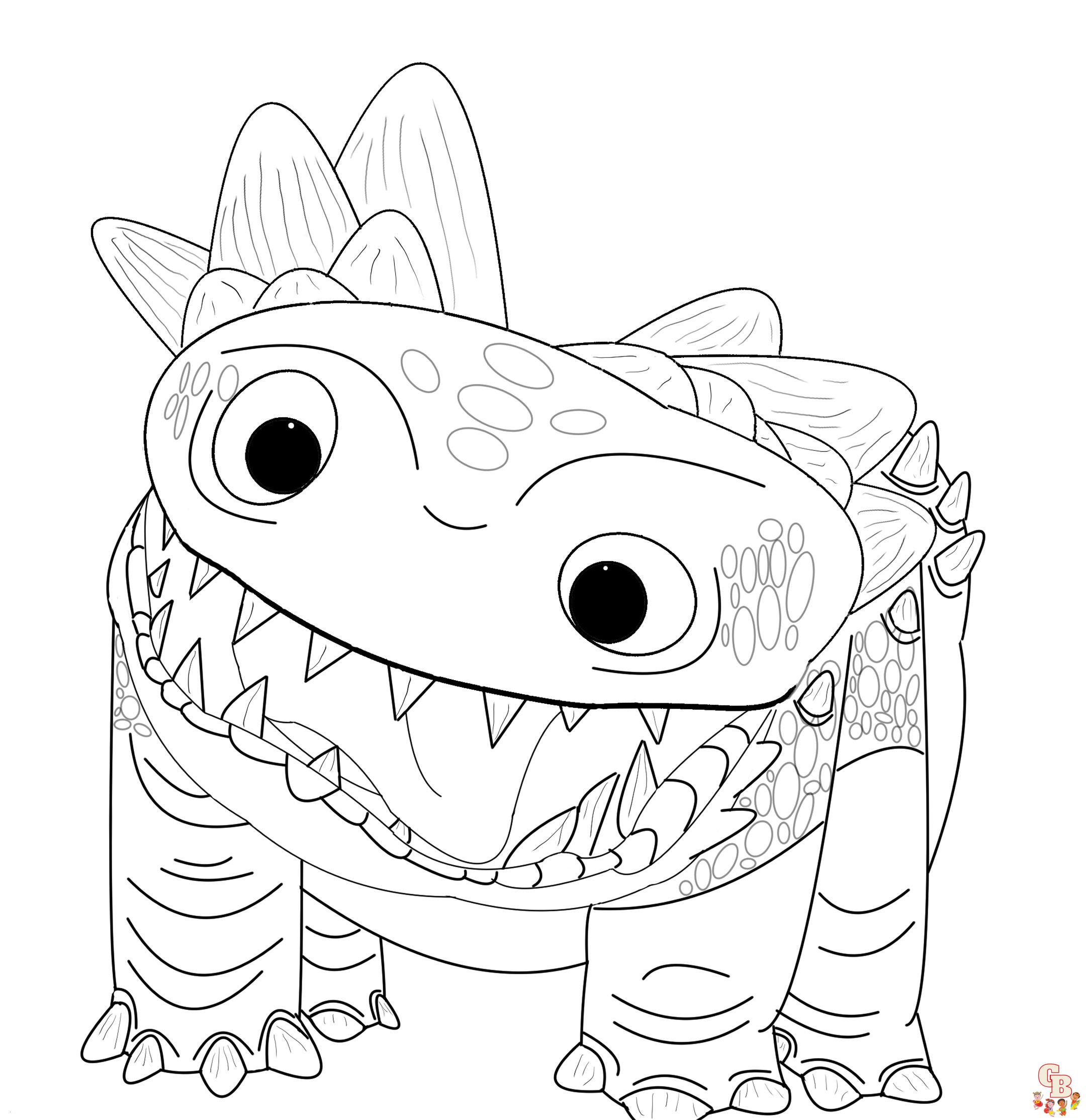 Free printable fortnite klombo coloring pages for kids