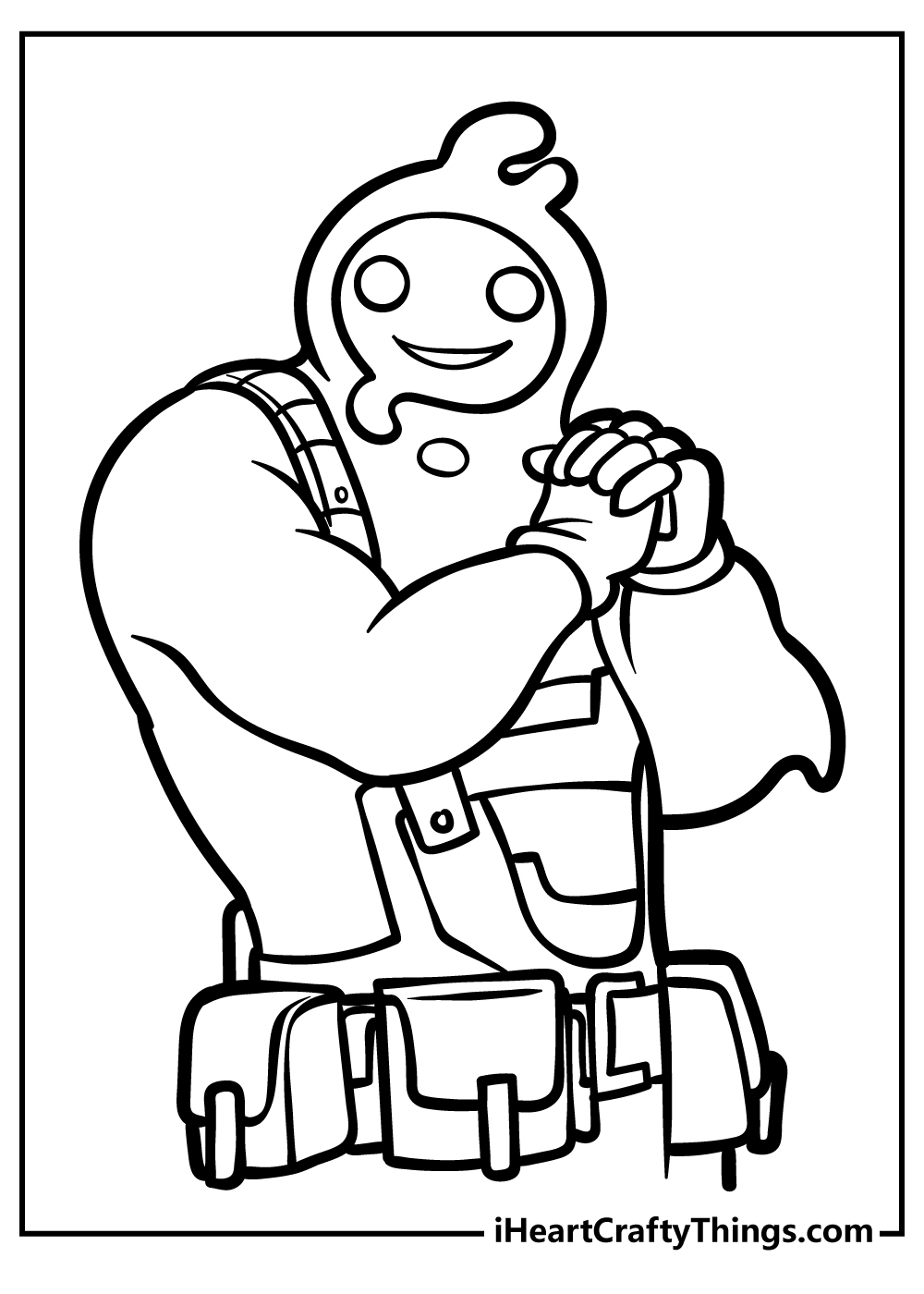 Fortnite coloring pages free printables