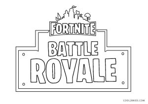 Free printable fortnite coloring pages for kids