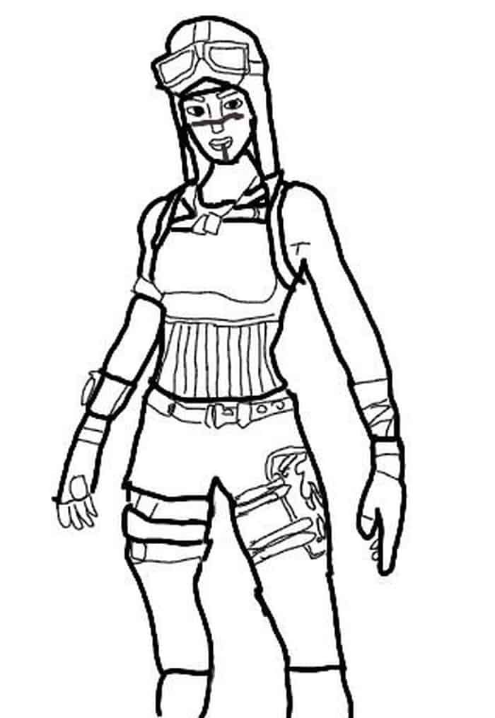 Fortnite coloring pages renegade raider in easy coloring pages dolphin coloring pages animal coloring pages