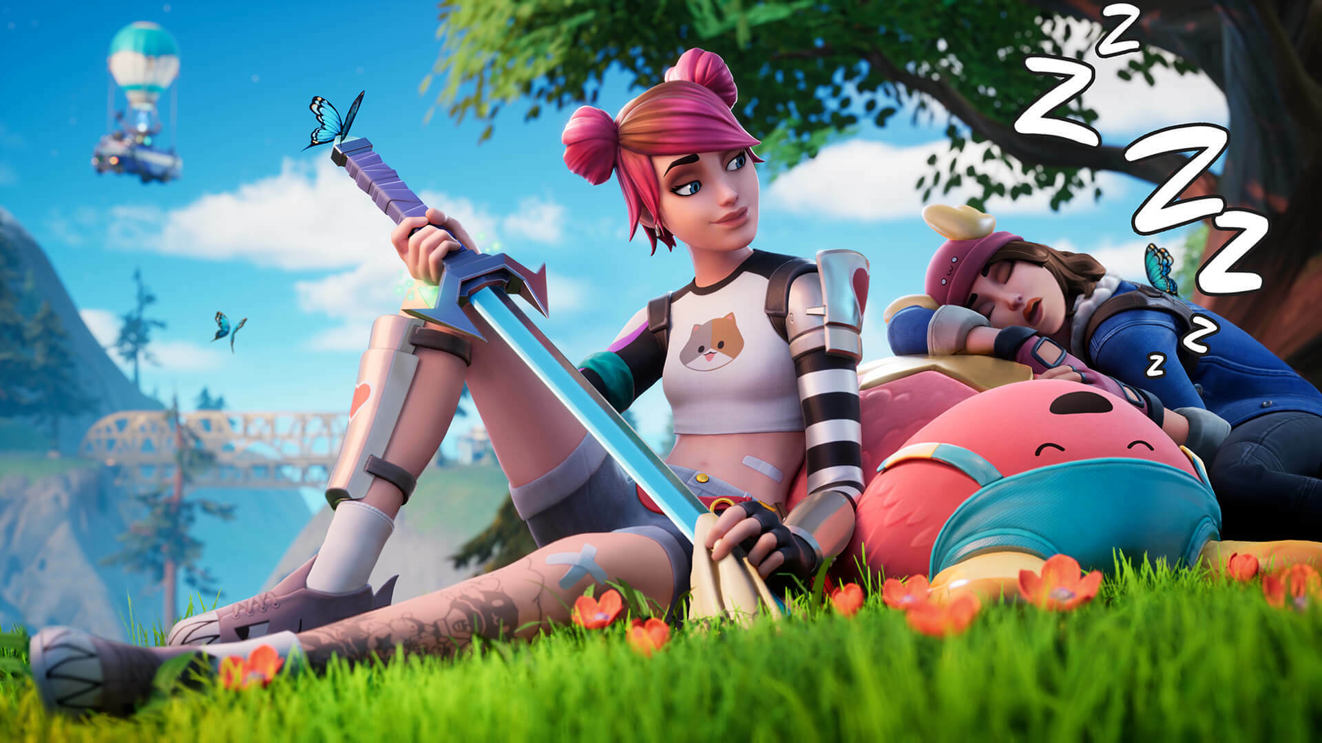 Summer skye fortnite wallpapers