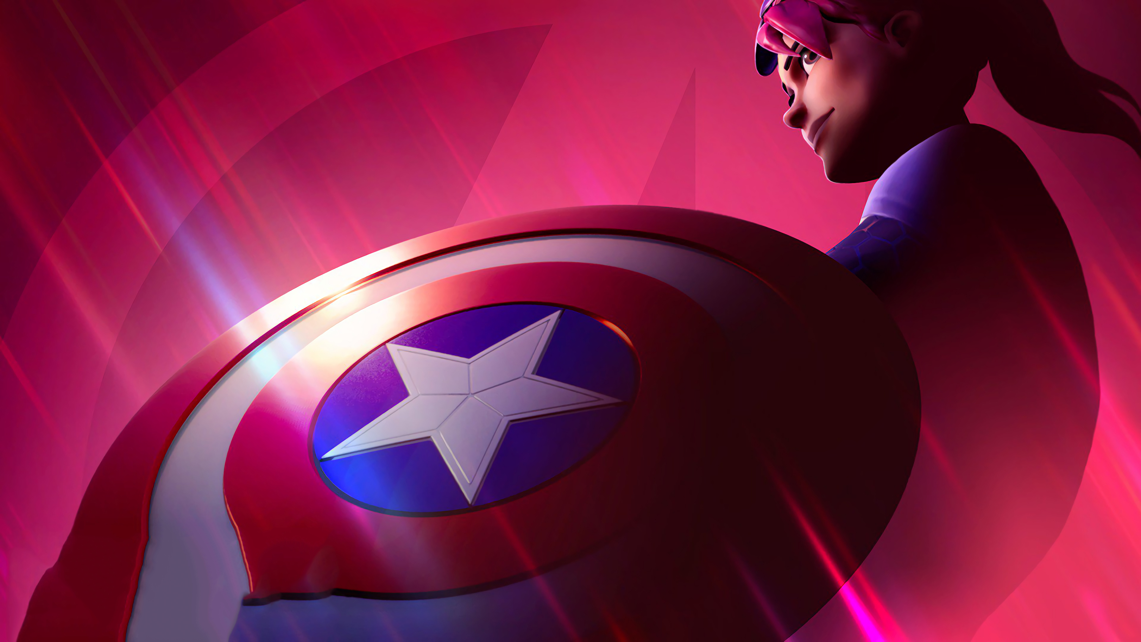 Fortnite captain america avengers hd superheroes k wallpapers images backgrounds photos and pictures