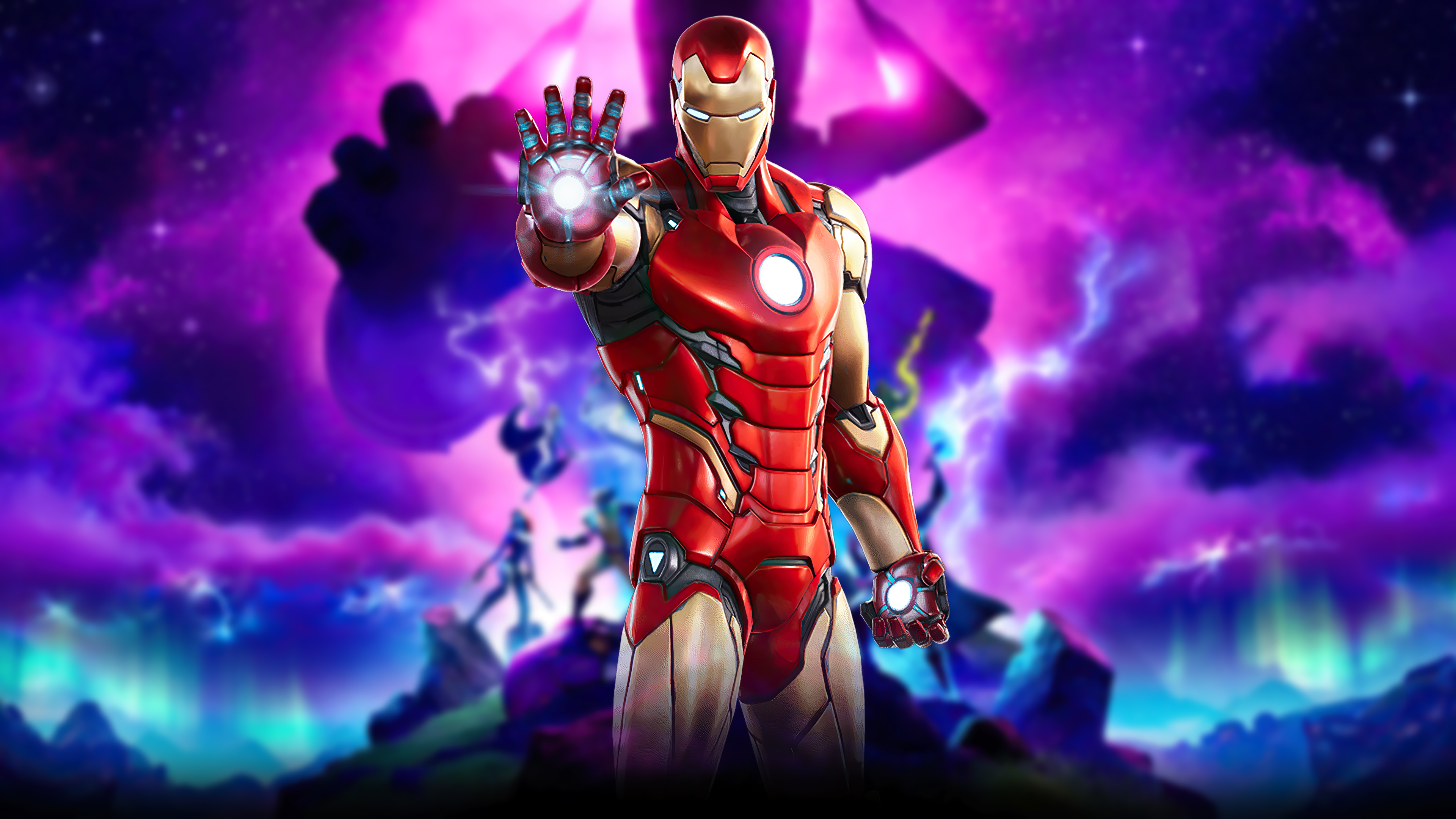 Fortnite marvel iron man hd games k wallpapers images backgrounds photos and pictures