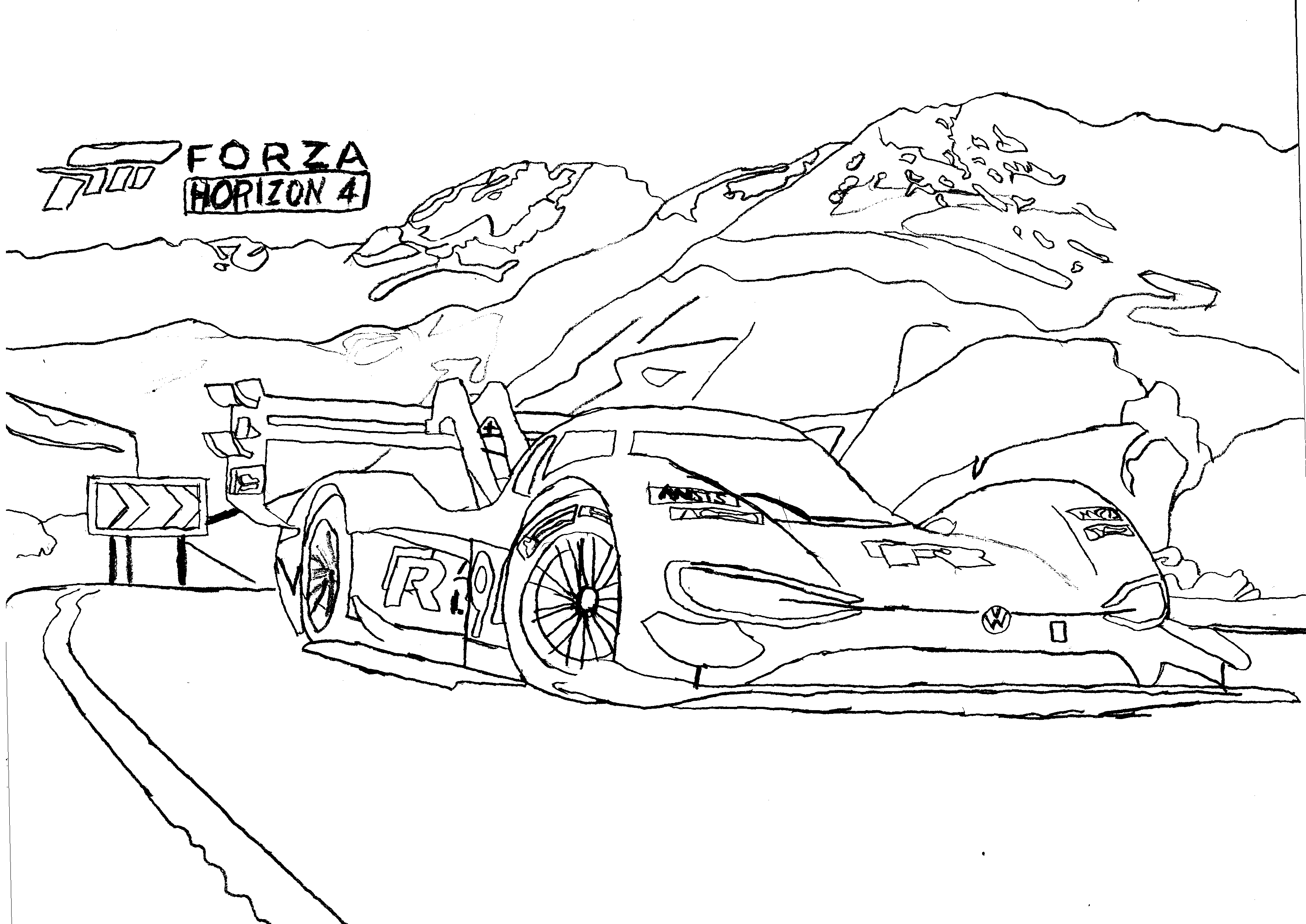 Forza horizon wolkswagen idr avengers coloring pages avengers coloring coloring pages