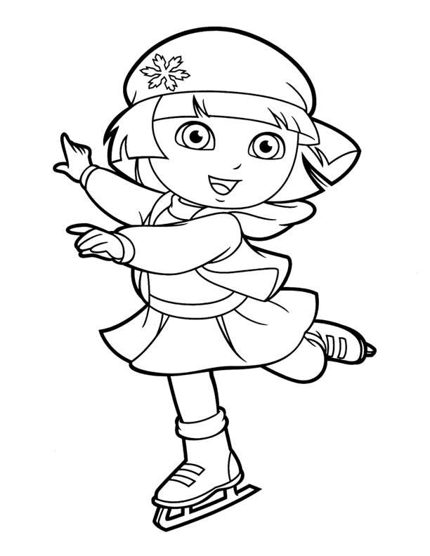 Dora coloring