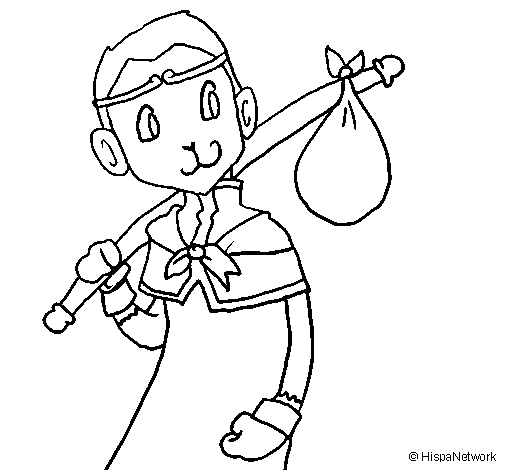 The legend of goku coloring page