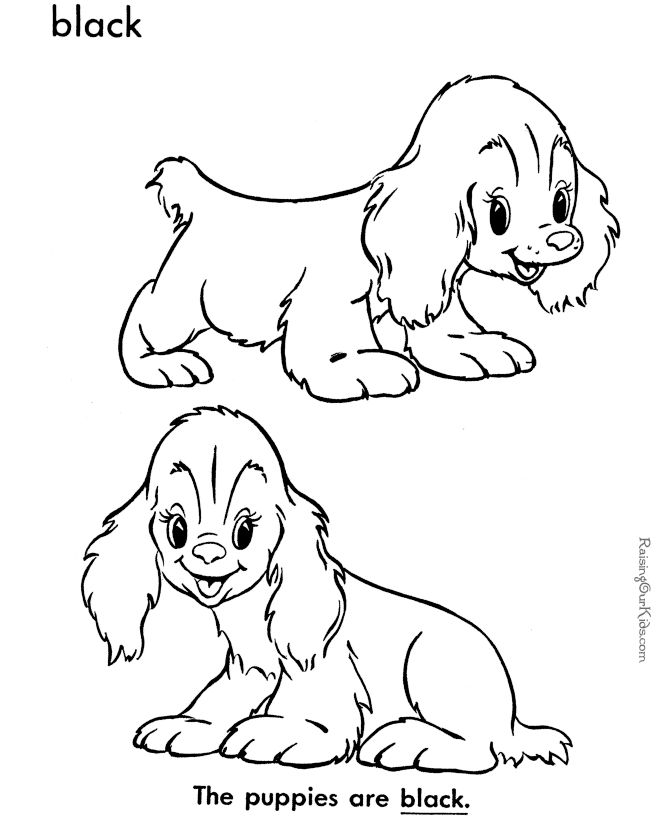 Dibujos para colorear pintar e imprimir perro colorear pãginas para colorear dibujos para colorear