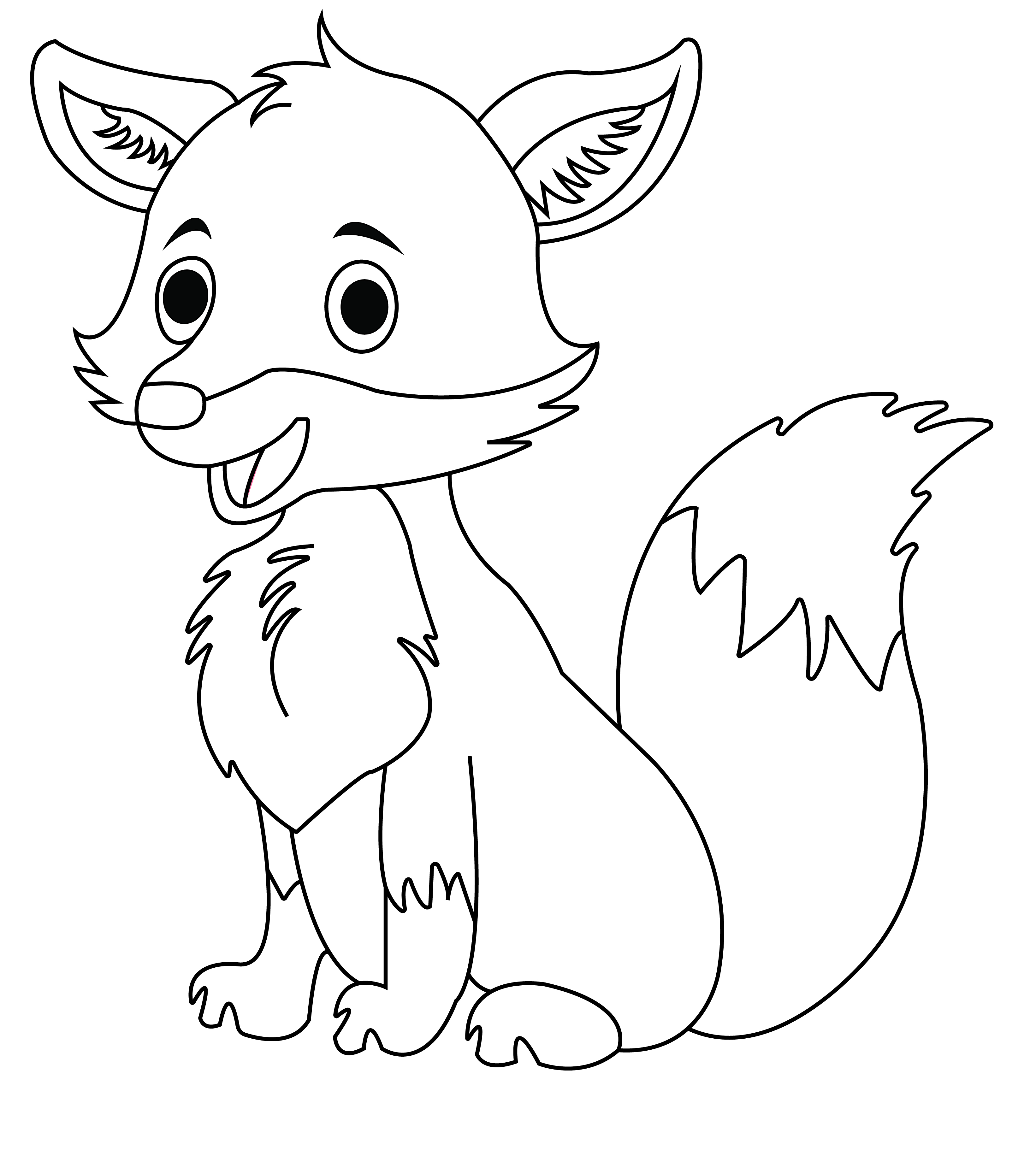 Filefox coloring pagejpg