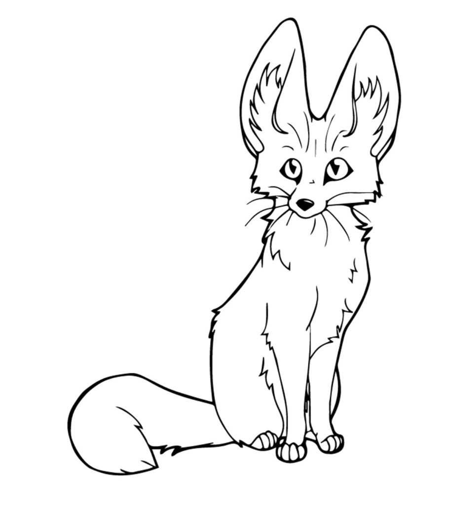 Top free printable fox coloring pages online